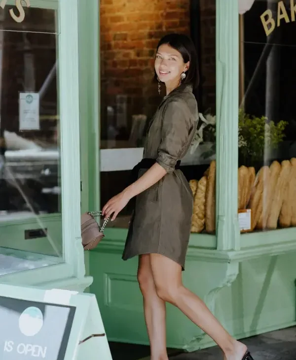 Montana Green Blazer Dress - Image 3