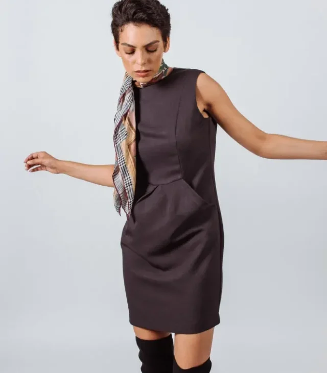 Luxe Wool Mini Dress