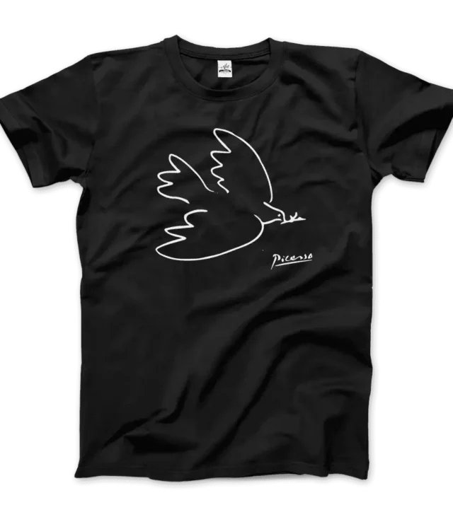 Pablo Picasso Dove Of Peace 1949 Artwork T-Shirt - Image 2