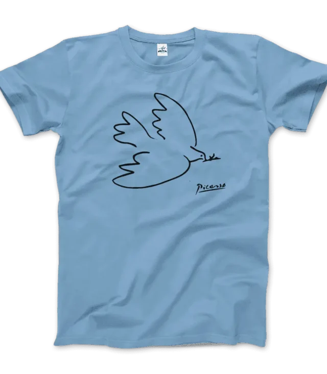 Pablo Picasso Dove Of Peace 1949 Artwork T-Shirt - Image 5