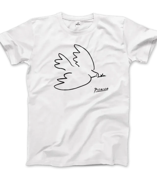 Pablo Picasso Dove Of Peace 1949 Artwork T-Shirt - Image 7