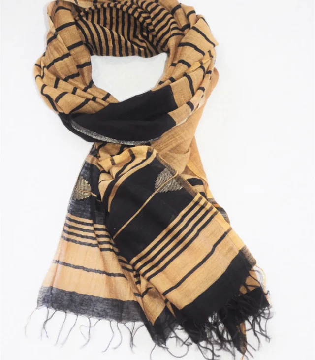 Stylish Hand-Woven Cotton Scarves for a Sophisticated Look | Shop Now - Image 7