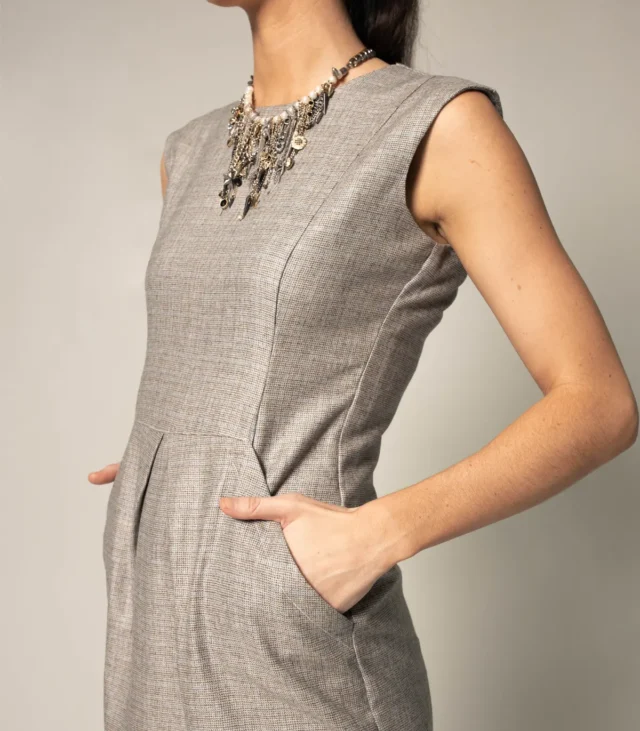 Italian Wool Boss Dress - Image 3